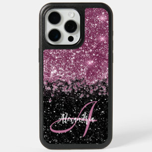 Glitter Gradient Personalized iPhone 15 Pro Max Case