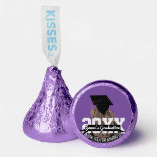 Glitter Graduation College Girl Illustration Hersh Hershey®'s Kisses®