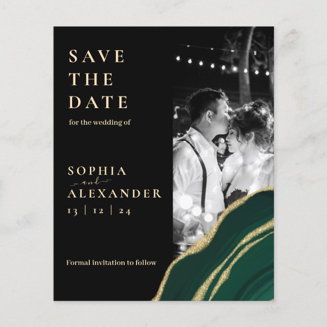 Glitter green agate gemstone (Front)