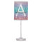 Glitter Green Purple Blue Name Table Lamp