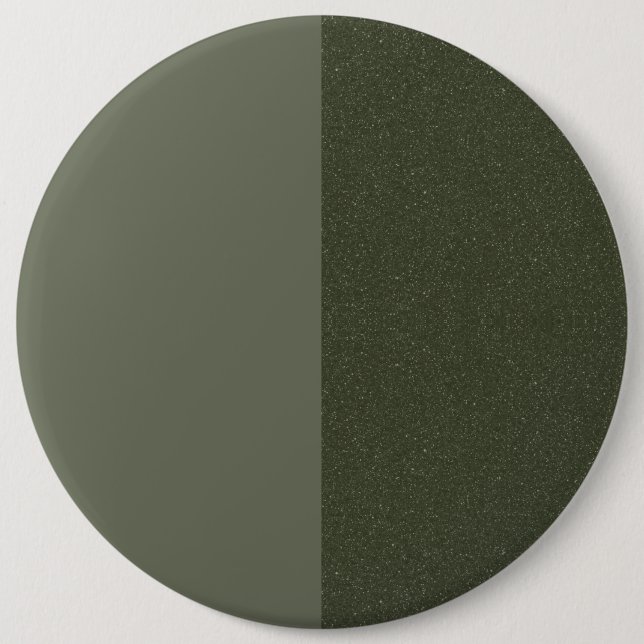 Glitter Half & Moss Green Button – Customizable (Front)