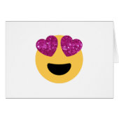 glitter heart eye emoji (Front Horizontal)