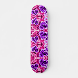 Glitter Hearts Cruiser Custom Pro Long Board