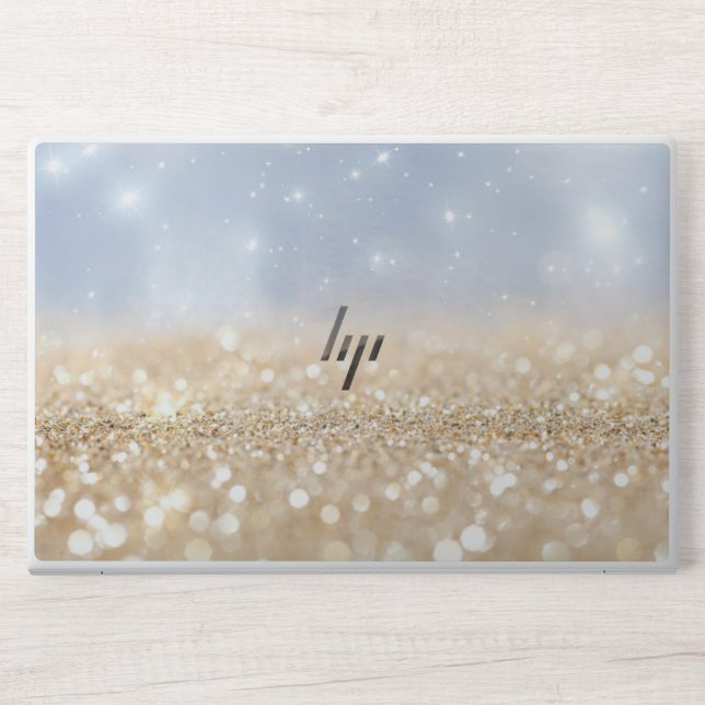 Glitter HP Laptop Skin (Front)
