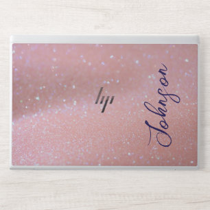 Glitter  HP laptop skin
