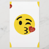 glitter kiss emoji (Front)