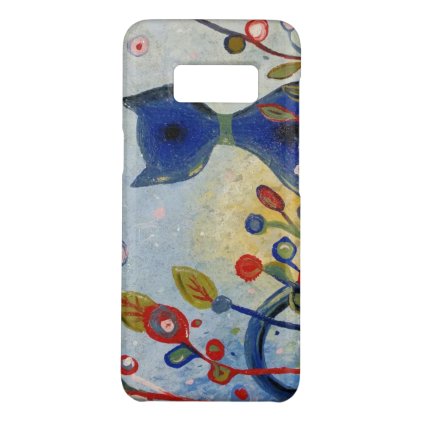 Glitter Kitty Galaxy S8 phone case