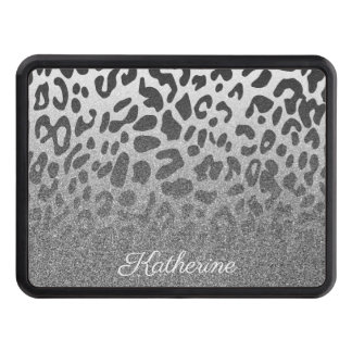 Glitter Leopard Print Hitch Cover