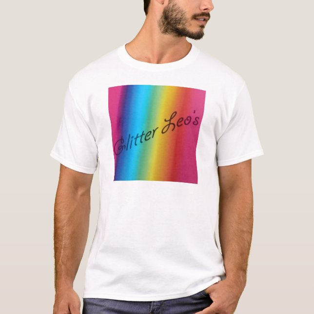 Glitter Leo's T-Shirt (Front)