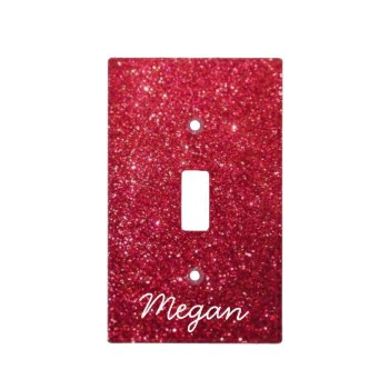 Glitter Light Switch Cover by CandyPainted at Zazzle