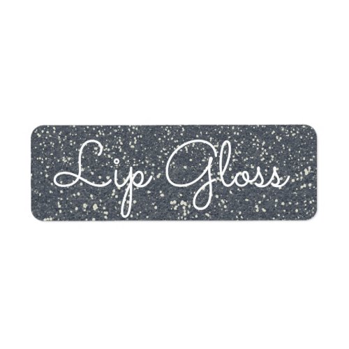 Glitter Lipgloss Label