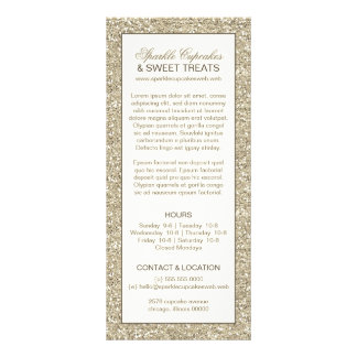 Glitter Look Glamour Rack Card