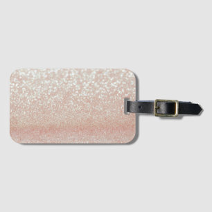 Glitter Luggage Tag
