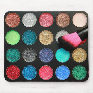 Glitter Makeup Mousepad