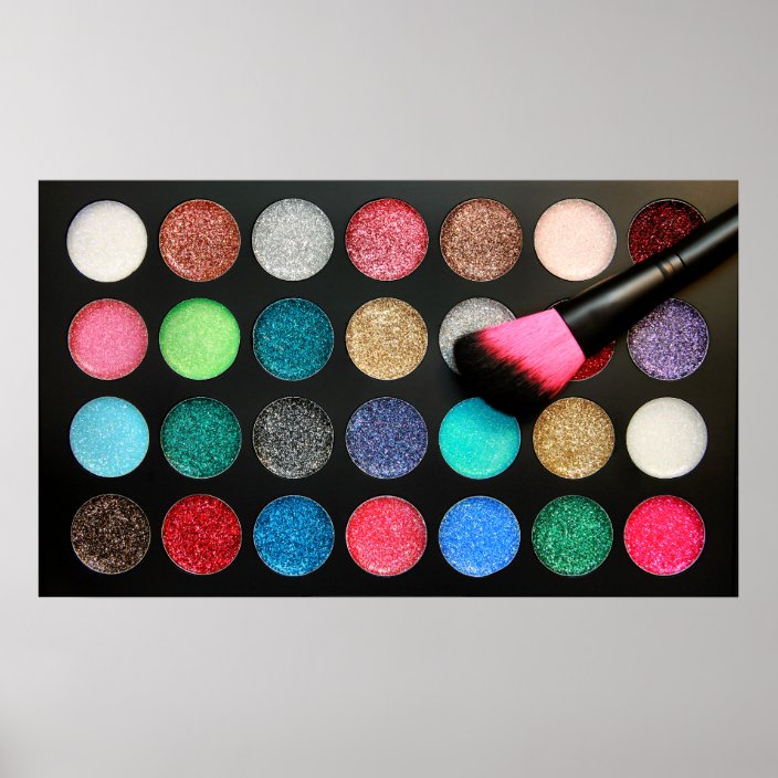 glitter makeup palette