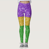 Mardi gras leggings best sale