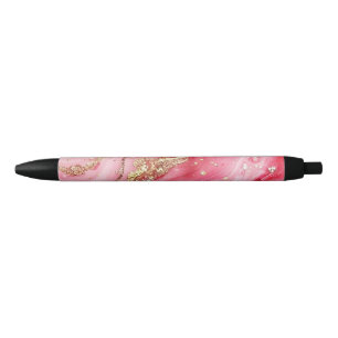 Glitter Minimal Seamless Pink Pattern Pen