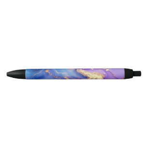 Glitter Minimal Seamless Purple Blue Pattern Pen