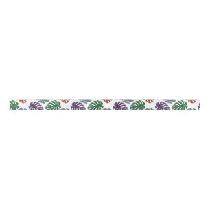 Glitter Monstera Ribbon