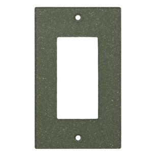 Glitter Moss Green Switch Plate Cover – Customize
