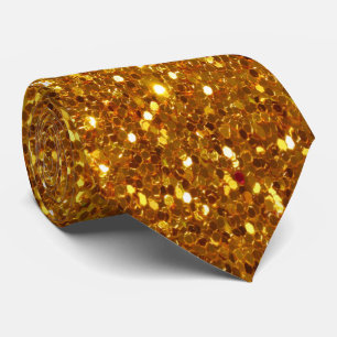 Glitter neck tie
