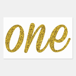 glitter one stickers zazzle