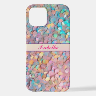 Glitter Opal Holographic Modern Collection iPhone 12 Case