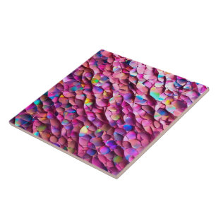 Glitter Opal Holographic Popular Collection Ceramic Tile