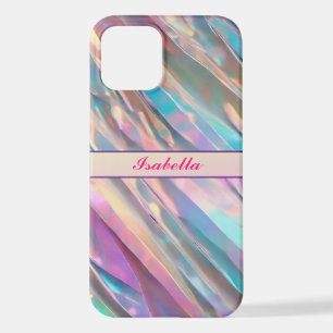 Glitter Opal Holographic Trendy Collection iPhone 12 Case