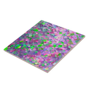 Glitter Opal Modern Holographic Collection Ceramic Tile
