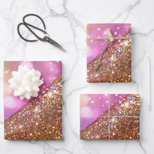 Glitter Opal Popular Holographic Collection Wrapping Paper Sheets