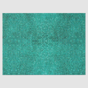 Glitter Peacock Feather Series Design 11 Tissue Paper