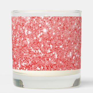 Glitter Pillar Candle