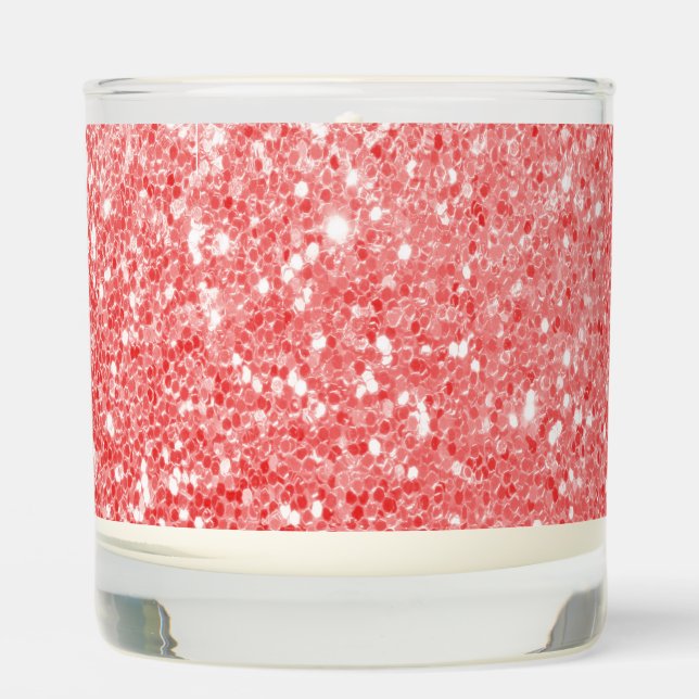 Glitter Pillar Candle (Front)