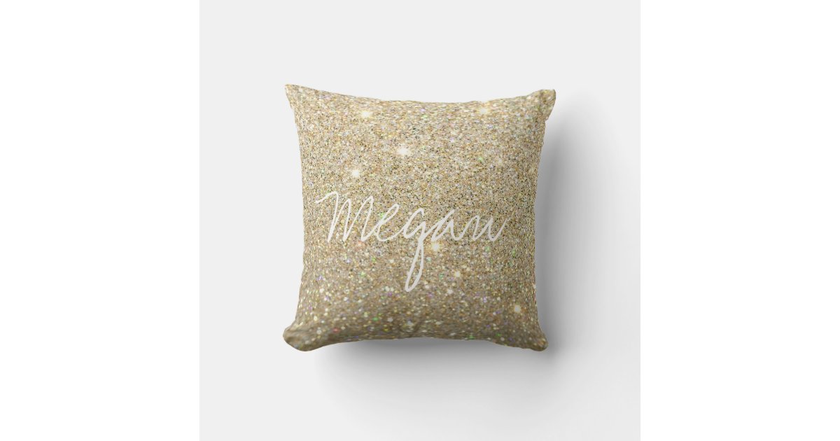 Glitter Pillow Zazzle
