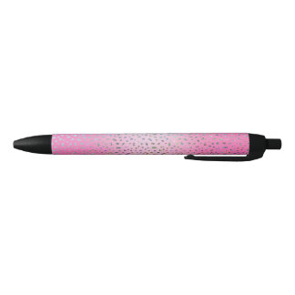 Glitter Pink Cheetah Print Pen