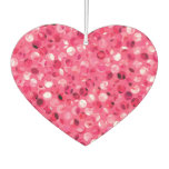 Glitter Pink Circles Air Freshener Glitter Pink Circles Air Freshener