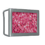 Glitter Pink Circles Belt Buckle Glitter Pink Circles Belt Buckle
