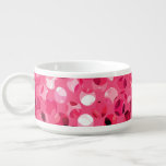 Glitter Pink Circles Bowl Glitter Pink Circles Bowl