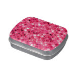 Glitter Pink Circles Candy Tin Glitter Pink Circles Candy Tin