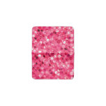 Glitter Pink Circles Card Holder Glitter Pink Circles Card Holder