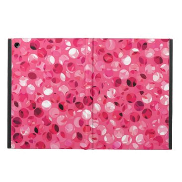Glitter Pink Circles Case For iPad Air