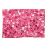 Glitter Pink Circles Kitchen Towel