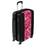 Glitter Pink Circles Luggage Glitter Pink Circles Luggage