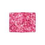 Glitter Pink Circles Passport Holder