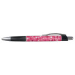 Glitter Pink Circles Pen
