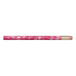 Glitter Pink Circles Pencil