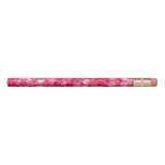 Glitter Pink Circles Pencil Glitter Pink Circles Pencil