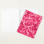 Glitter Pink Circles Planner Glitter Pink Circles Planner