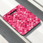 Glitter Pink Circles Seat Cushion Glitter Pink Circles Seat Cushion